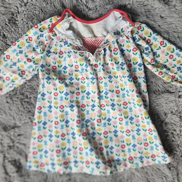 Colorful Floral-print Baby Boden Dress - Picture 2 of 7
